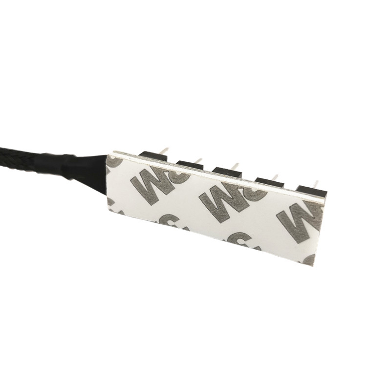 4 Pin 1 Female To 5 Male Computer Chassis  Host Case CPU Fan Cable