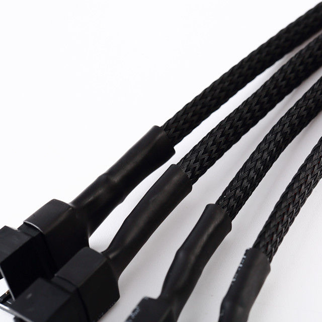 UL1007 22AWG Extendable 4pin Rgb Pc Fan Power Splitter