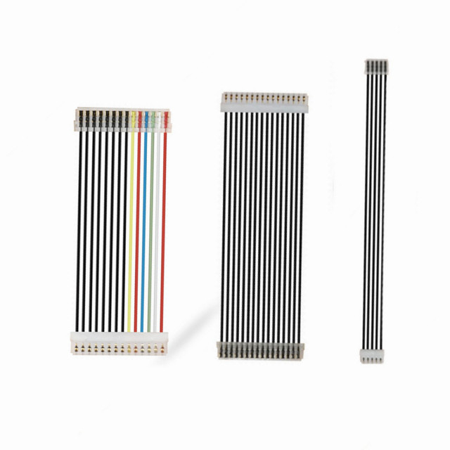 22 Pin Prick Type JST SUR 0.8mm Pitch IDC Low Profile  Electric Wire Harness
