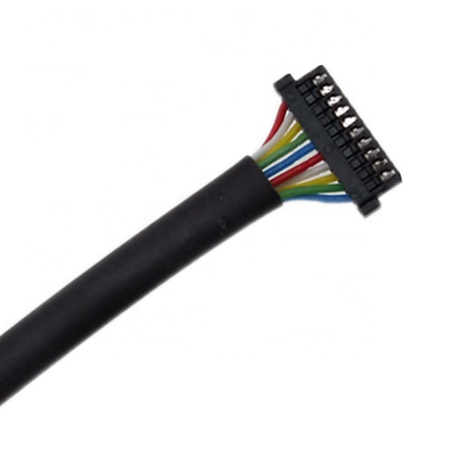 Ul1571 32 Awg Custom Harness 0.8mm Pitch 10 Pin DF52-10P-0.8C  PVC Cable