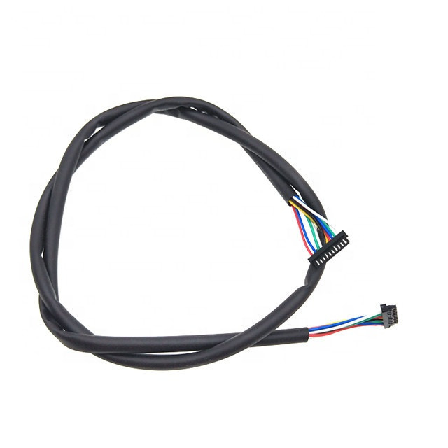 Ul1571 32 Awg Custom Harness 0.8mm Pitch 10 Pin DF52-10P-0.8C  PVC Cable
