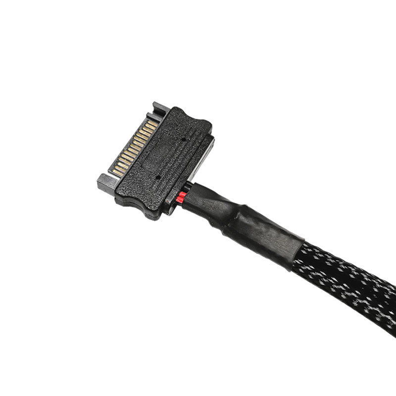 Sata 15pin To 4pin Pwm Computer Case Fan Splitter