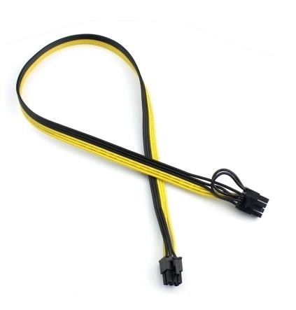 6P To 8P Server Power Conversion Board Graphics Module Line Cable 50CM/18AWG/16AWG Length 70cm/Customized Connector Molex