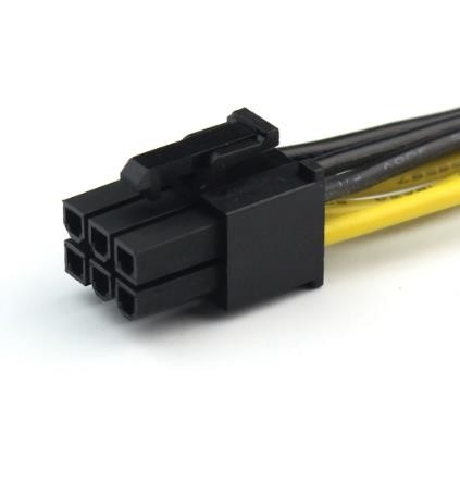 6P To 8P Server Power Conversion Board Graphics Module Line Cable 50CM/18AWG/16AWG Length 70cm/Customized Connector Molex