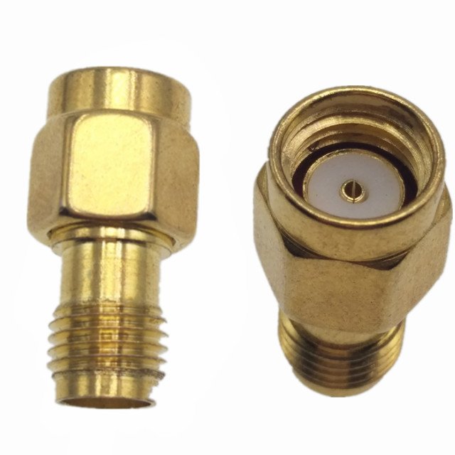 RF Coaxial SMA Female To RP Male 2.4G Router Conversion Plug Adapter