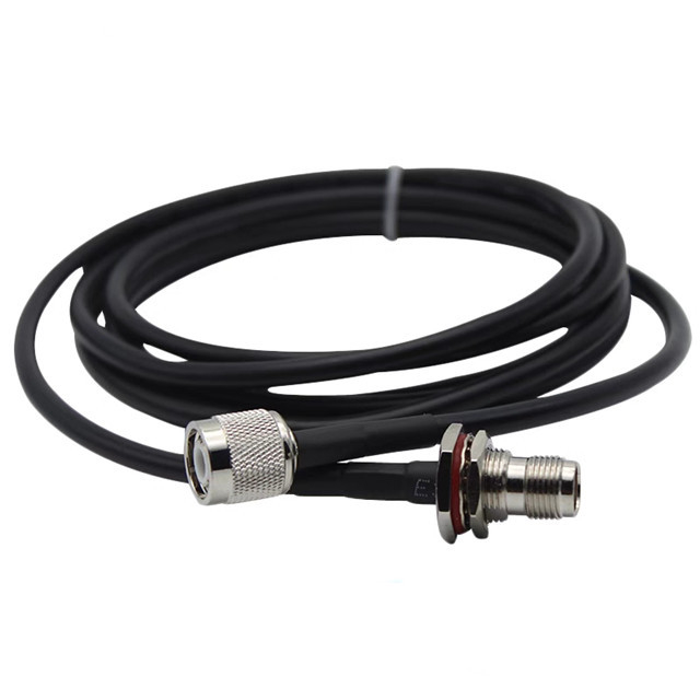 TNC Male To Bulkhead Female Jack With RG58 RF Jumper Coaxial Pigtail Cable