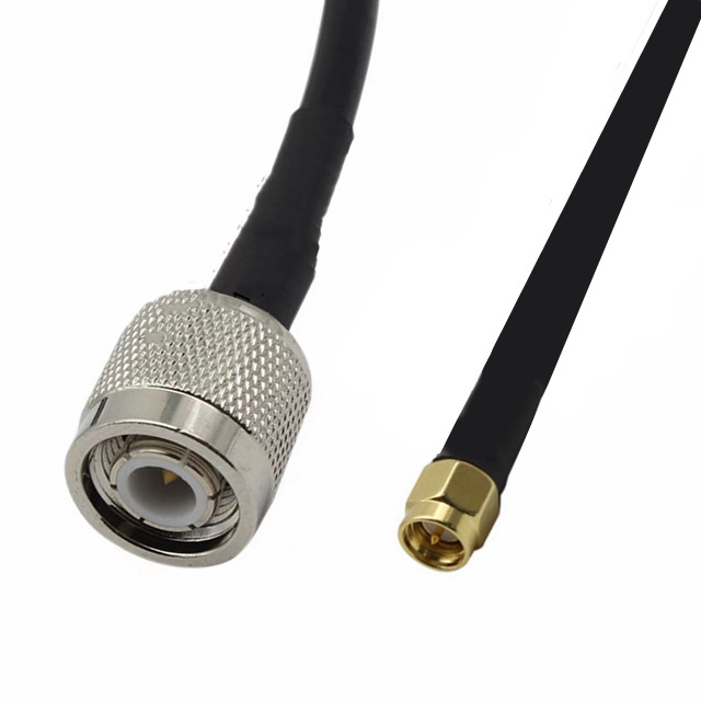Nickel Plated Rg58 Lmr200 Lmr240 Rf Coaxial Tnc To Sma Cable supplier