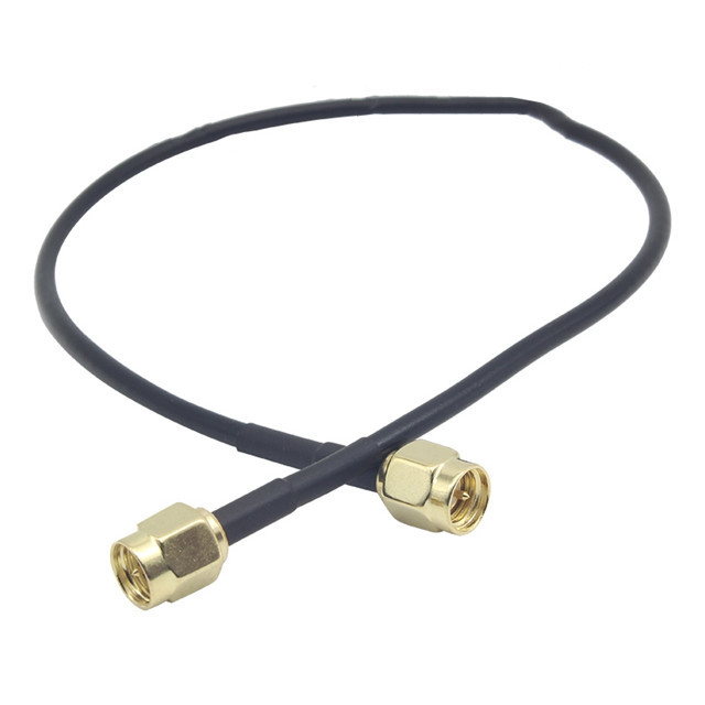 SMA Male To SMA Male RG174  RF Jumper Coaxial Pigtail Extension Cord