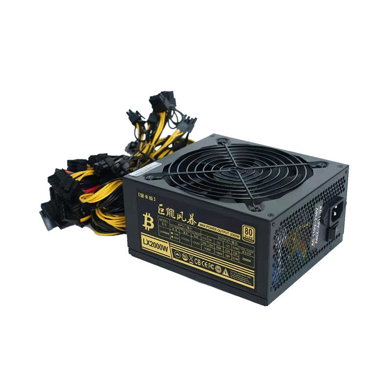 PSU 4U 2U Mute 1800w GPU 3060TI Quiet Pc Power Supply