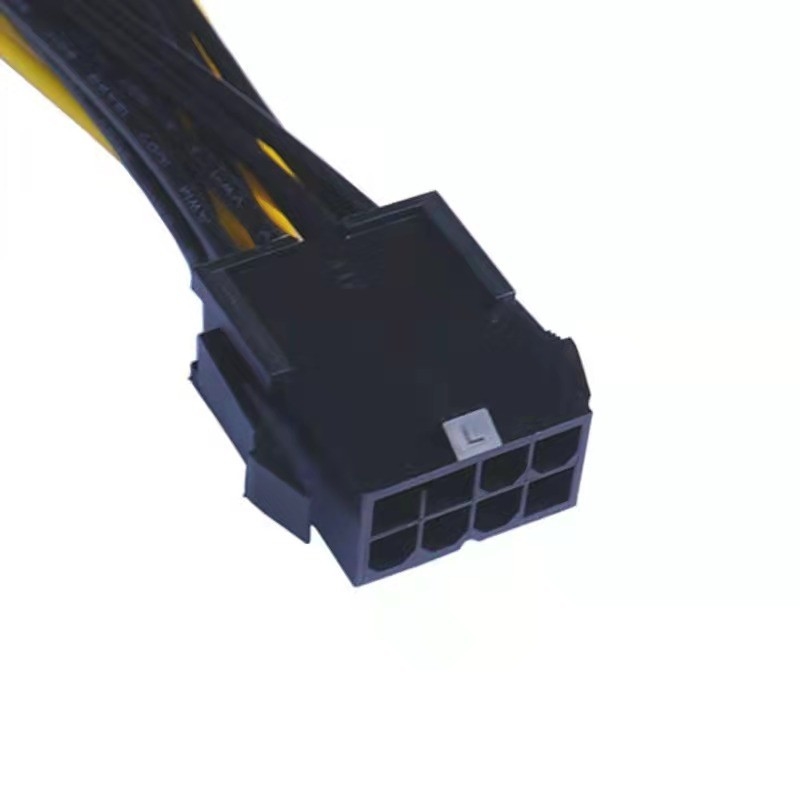 8 Pin To Dual 8 Pin Converter Pcie Vga Splitter Hub Power Cable For Graphics Gpu