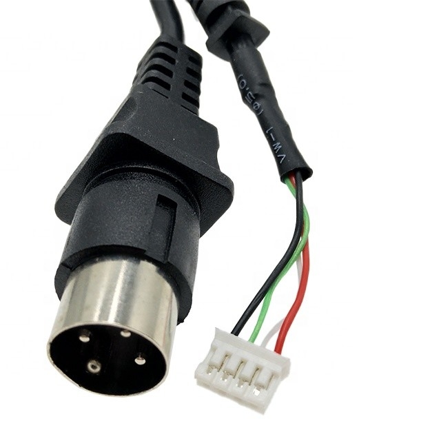Din Female USB 2.0 Socket Wire Connector With Plastic Handle Connector