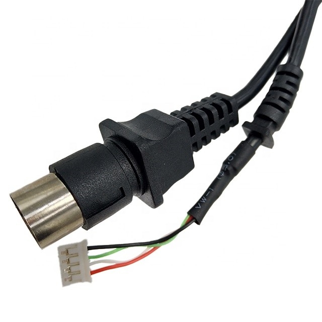 Din Female USB 2.0 Socket Wire Connector With Plastic Handle Connector