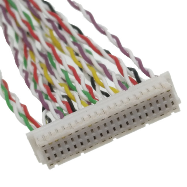 Universal  LVDS EDP Cable DF20 1.0MM Pitch 40P To 2P Dupont 2.54MM LCD