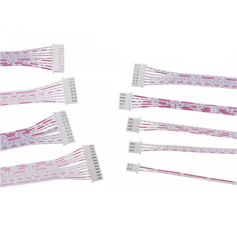 2.54mm Wire Flat flex Ribbon Cable Assembly 13 Pin Pitch Plug Socket Harness