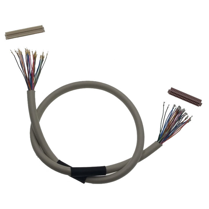 Hirose Df13- 40 Pin Signal Wire LVDS Cable Assembly With Round Female supplier