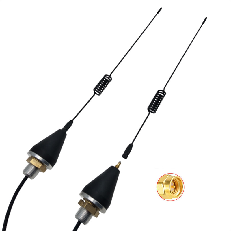 915MHz GSM 4G Lte External Omni Screw Hole Communication Spring Antenna For Car