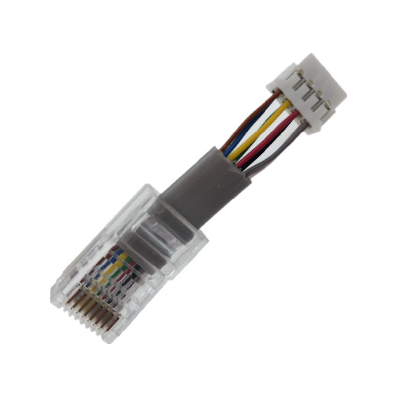 Cat 6 Ethernet Patch RJ45 Computer LAN Network Cord To JST PHD 8P Flat Cable