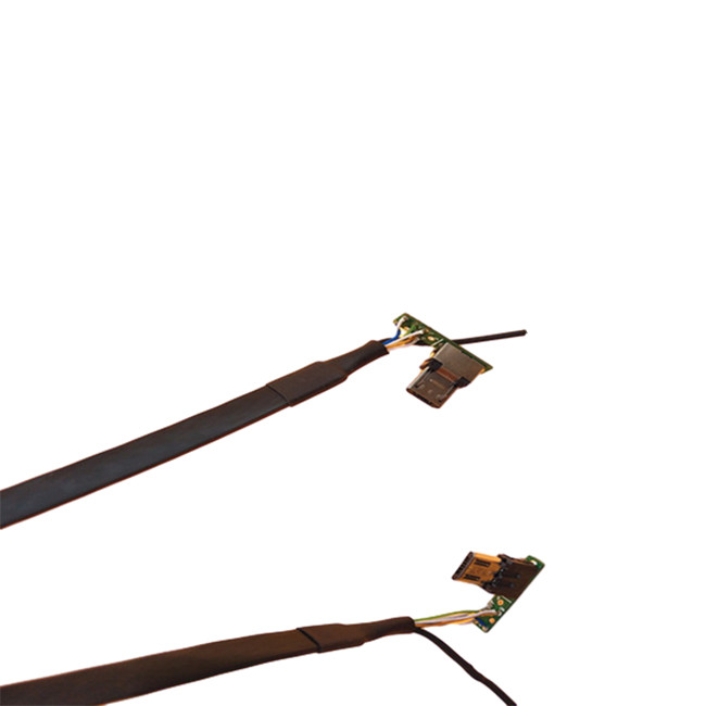 Straight Type Camera Flat Cable Assemblies , Connector Custom USB Cables