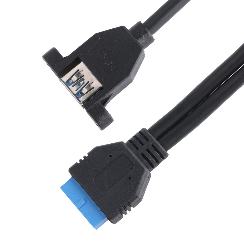 Adafruit Cavo di montaggio a pannello a scatto - Presa USB C a spina