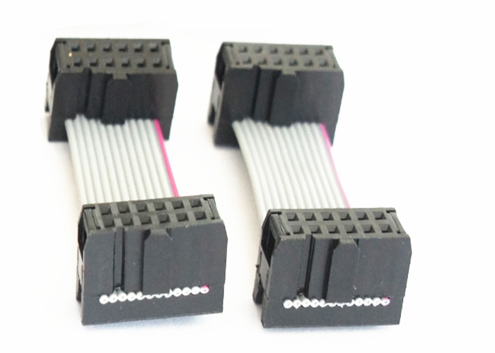 1.27mm Pitch Flat IDC Ribbon Cable Assembly With Traditional IDC Connector