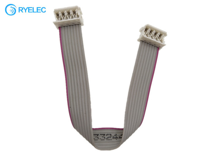 1.27mm Pitch Molex Ribbon Cable , 28AWG 8 Pin Flat Cable Ribbon For Advertising Machine