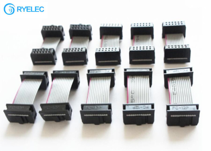 1.27mm Pitch Flat IDC Ribbon Cable Assembly With Traditional IDC Connector