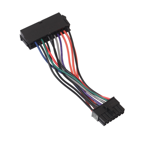ATX Power Supply Molex 24 Pin To 14 Pin Adapter UL1015 18AWG