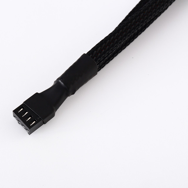 UL1007 22AWG Extendable 4pin Rgb Pc Fan Power Splitter